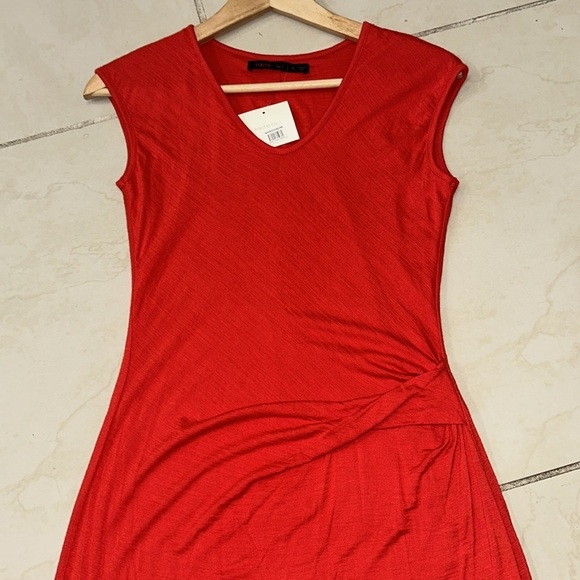 Fraiche by J Ruched Jersey Maxi Dress Sz. S - Picture 5 of 7